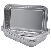 Roadpro 6x9 Aluminum Pans for 12-Volt Portable Roaster RPSC200 6-Pack RPSC90696